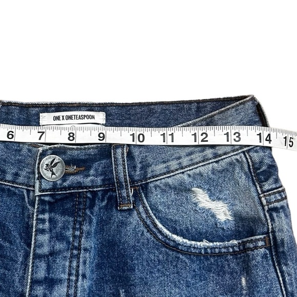 One Teaspoon High Waisted Bonita Shorts - Picture 11 of 12